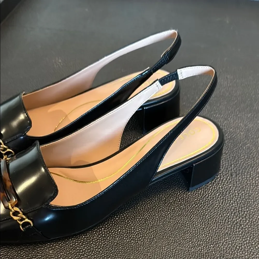 Cole Haan Penley Slingback Pump Elegant Design size 7.5 B